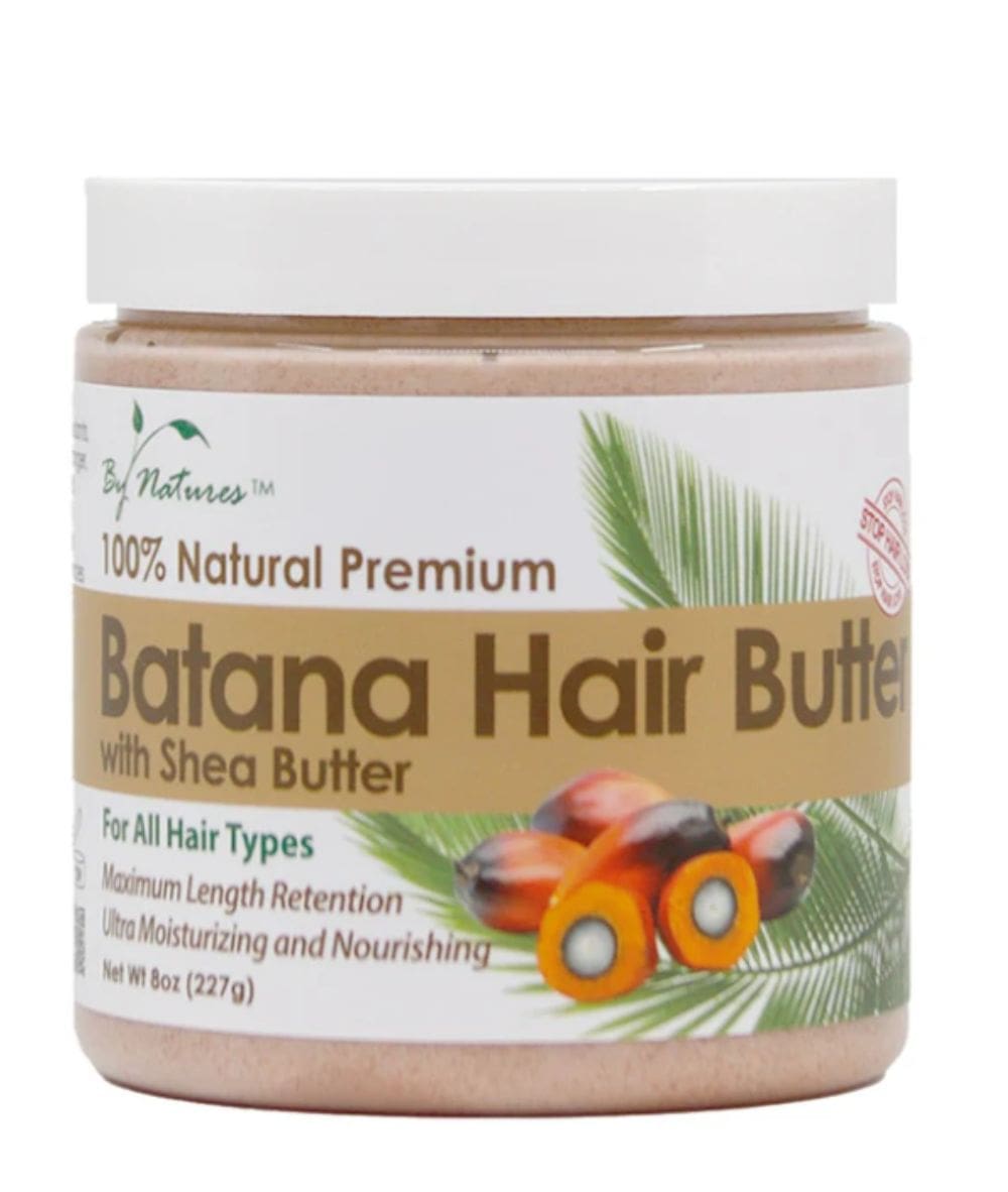 By Natures 100% Natural Batana Hair Butter With Shea Butter 8oz