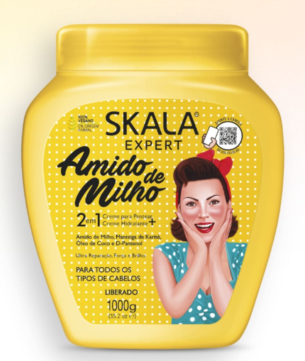 SKALA Expert Hair Treatment Cream [Amido De Milho] 35.2oz