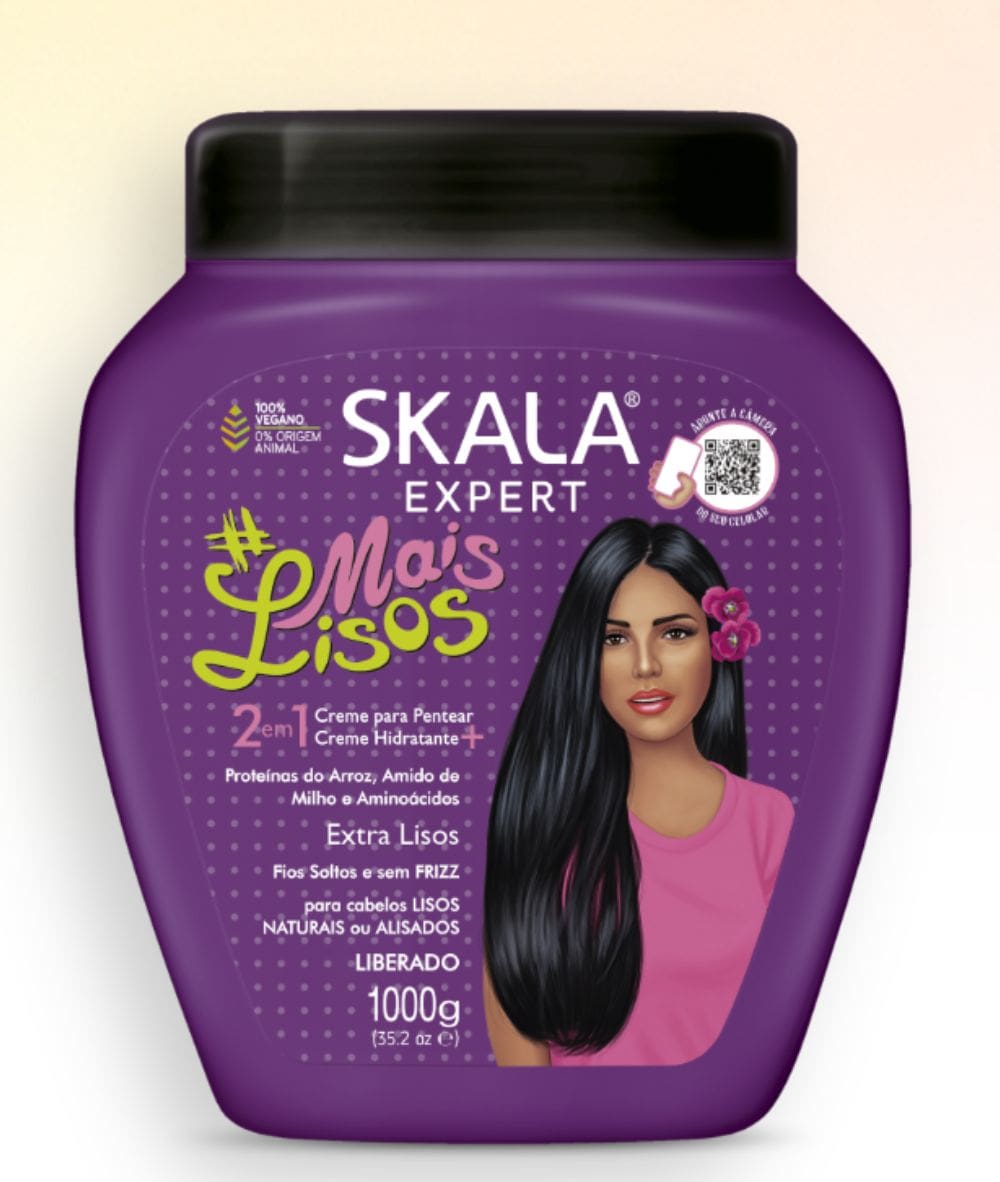 SKALA Expert Hair Treatment Cream [#Mais Lisos] 35.2oz, Hair Care - Cloré Beauty