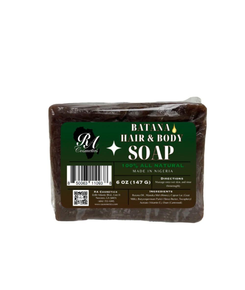 Ra Cosmetics Batana Hair & Body Soap Bar 6oz, HAIR CARE - Cloré Beauty