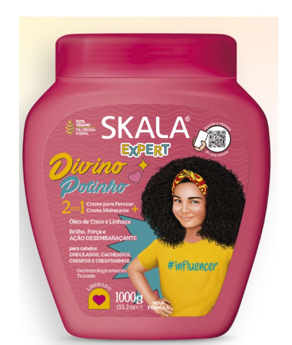 SKALA Expert Hair Treatment Cream [Divino Potinho Kids] 35.2oz, HAIR CARE - Cloré Beauty