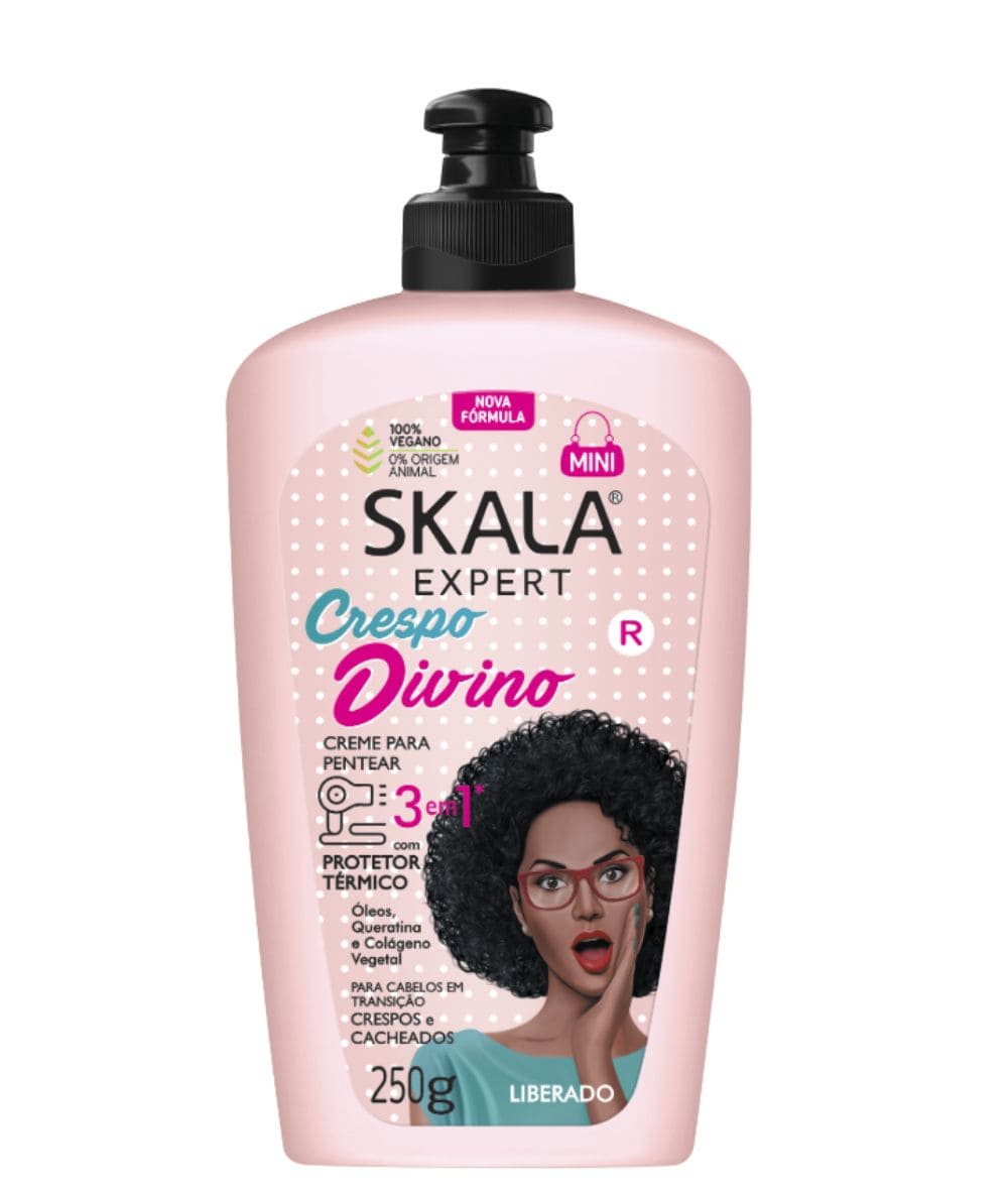 SKALA Expert 3In1 Leave In Conditioner [#Crespo Divino] 8.8 oz, Hair Care - Cloré Beauty