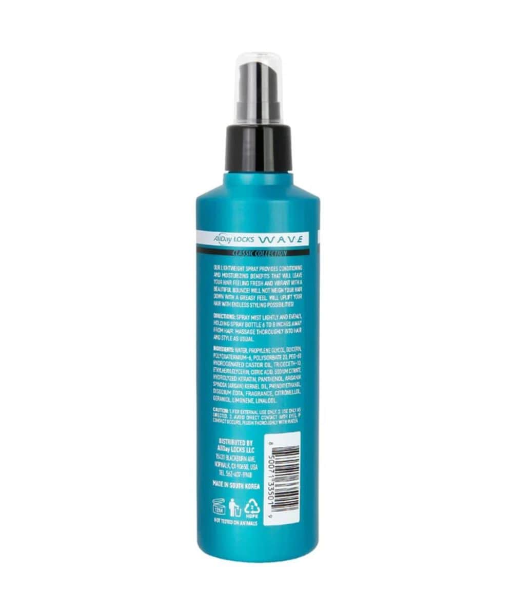 ALLDAY LOCKS Classic Wave Moisturizing Finishing Hair Mist 7.7oz, Hair Care - Cloré Beauty