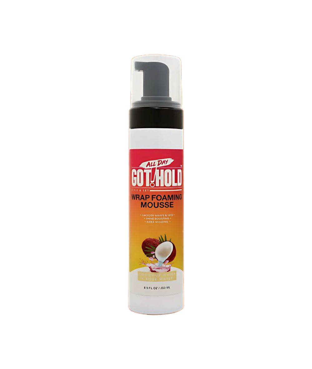 All Day Got Hold Wrap Foaming Mousse 8.5oz, Hair Care - Cloré Beauty