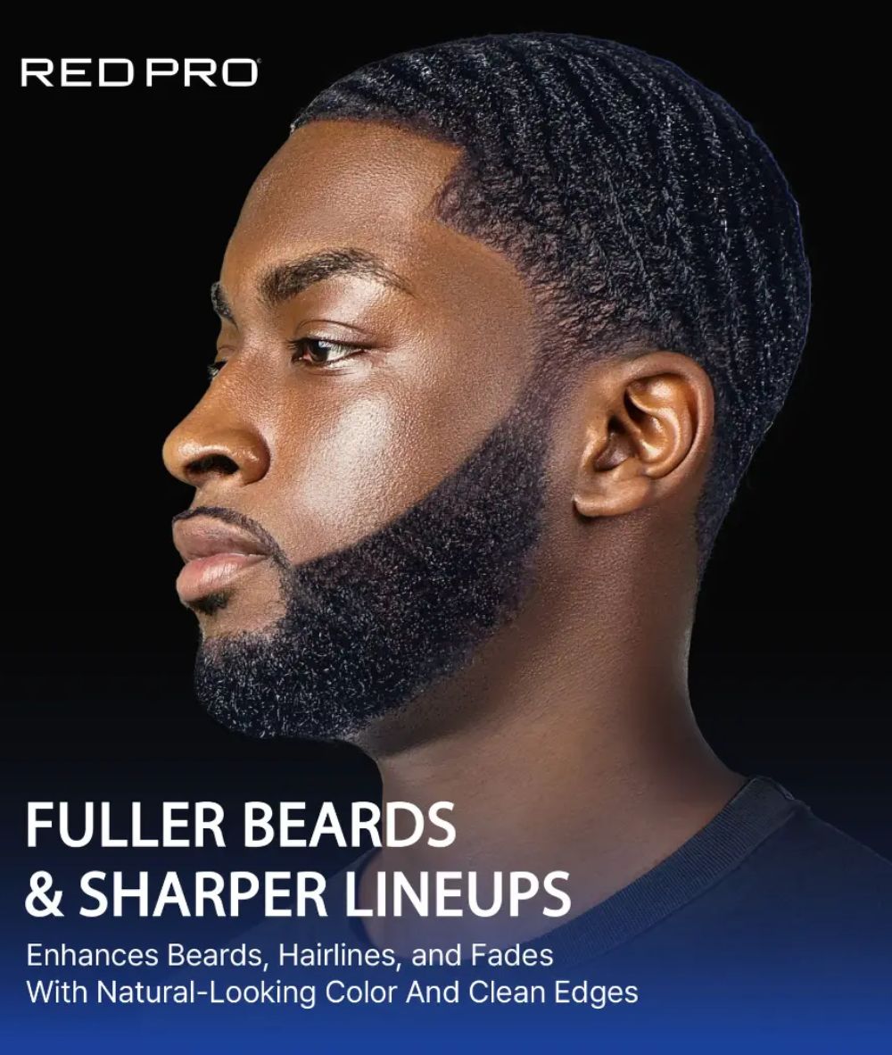 Red Pro Groomane Beard & Lineup Color Enhancement, HAIR CARE - Cloré Beauty