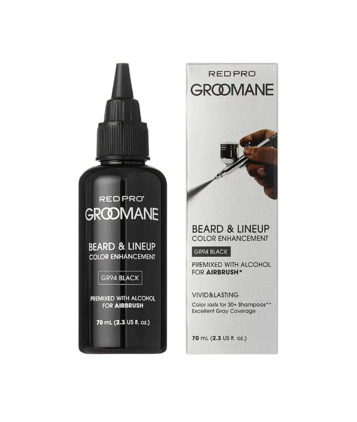 Red Pro Groomane Beard & Lineup Color Enhancement Premixed