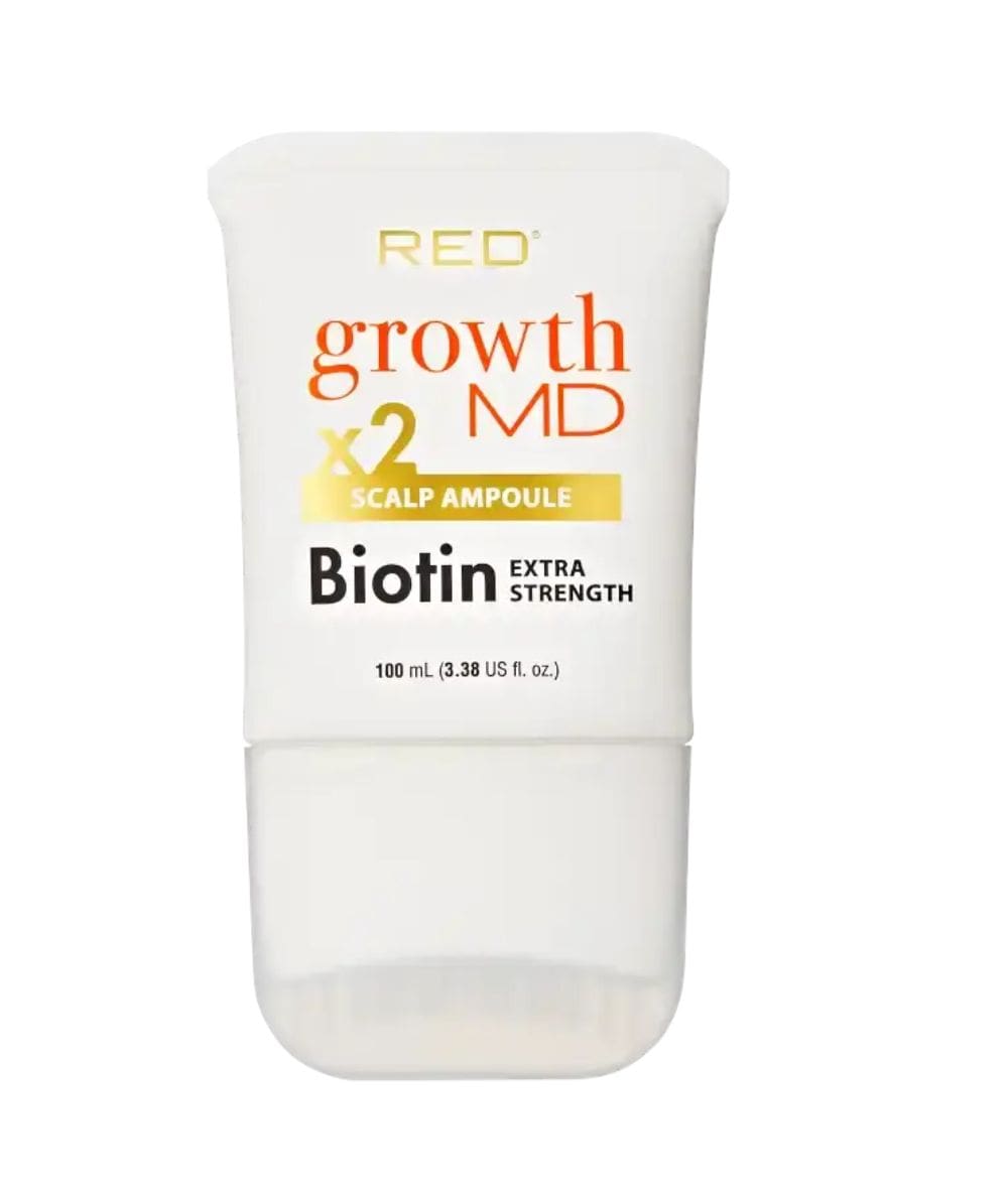 Red By Kiss Growth Md Extra Strength Scalp Treatment Ampoule with Biotin & Brush Applicator 100ml, HAIR CARE - Cloré Beauty