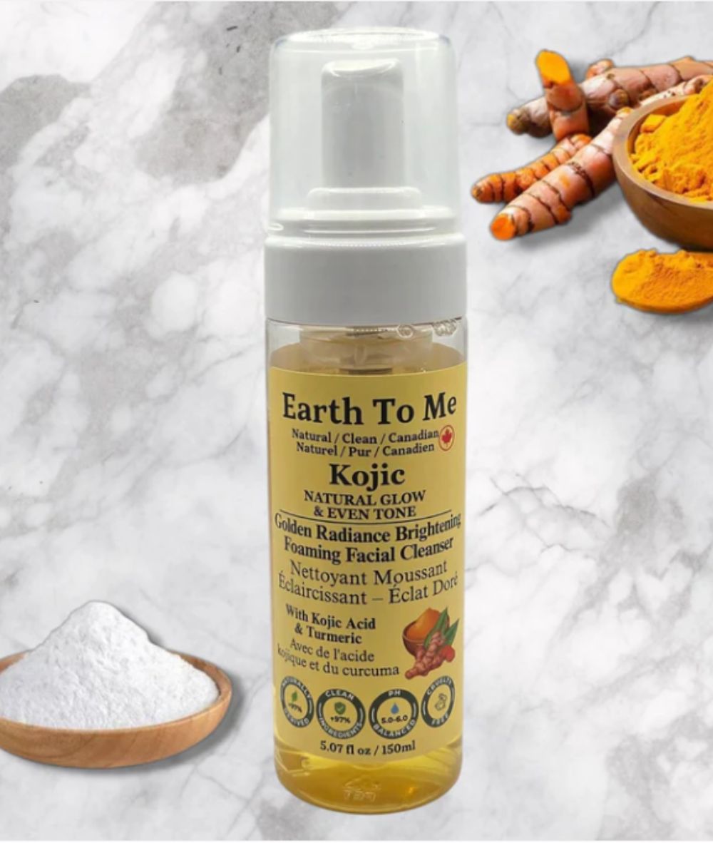 Earth To Me Golden Radiance Brightening Foaming Facial Cleanser 150ml, SKIN CARE - Cloré Beauty