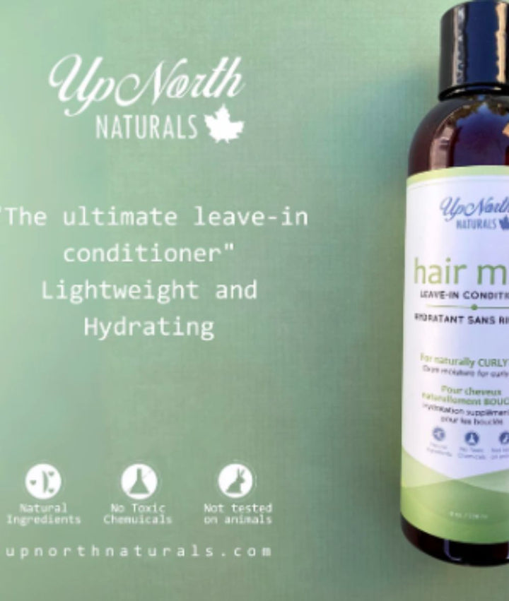 Up North Naturals Hair Milk Leave-In Conditioner 8oz, HAIR CARE - Cloré Beauty