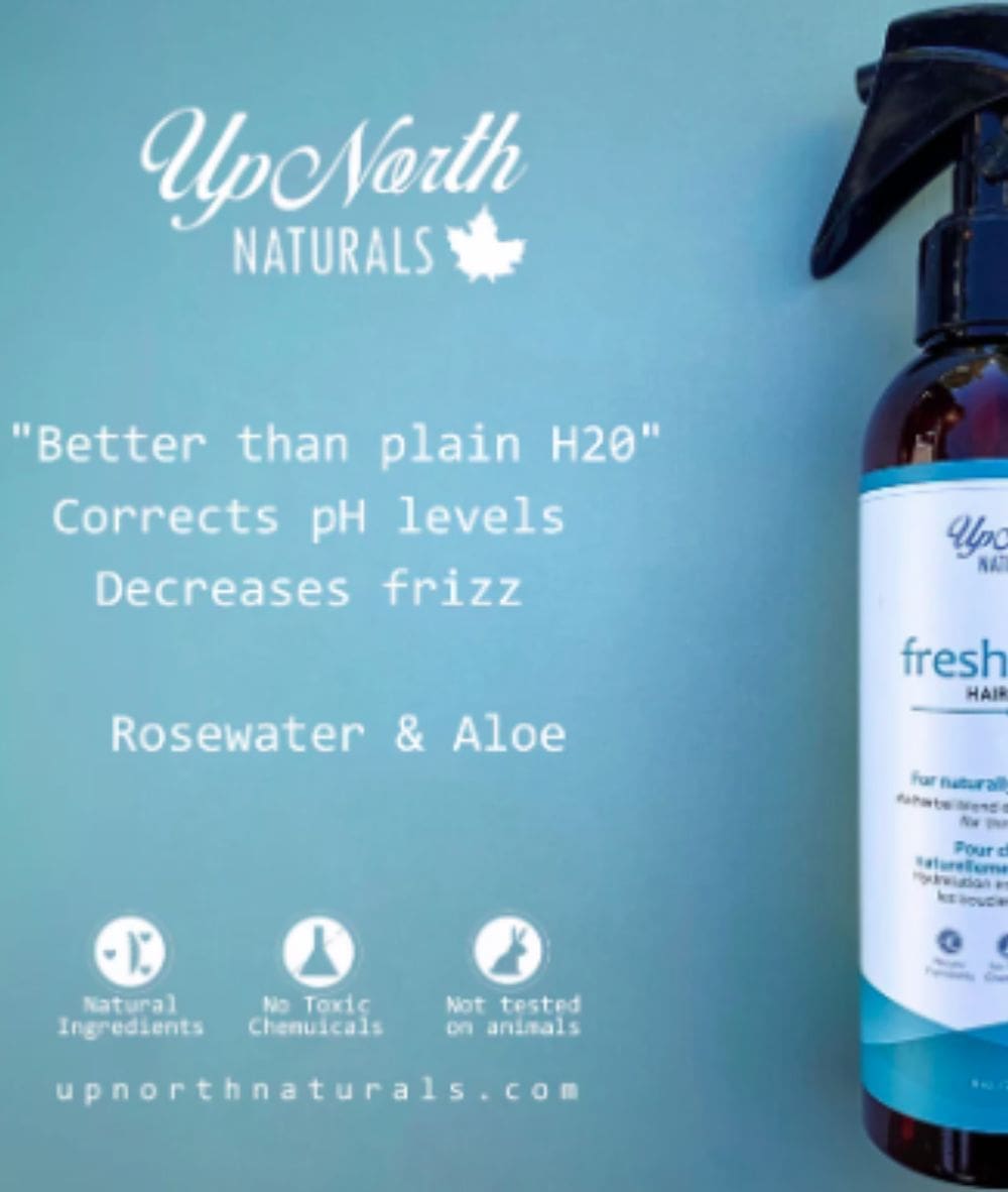 Up North Naturals Freshen Up Hair Mist 8oz, HAIR CARE - Cloré Beauty
