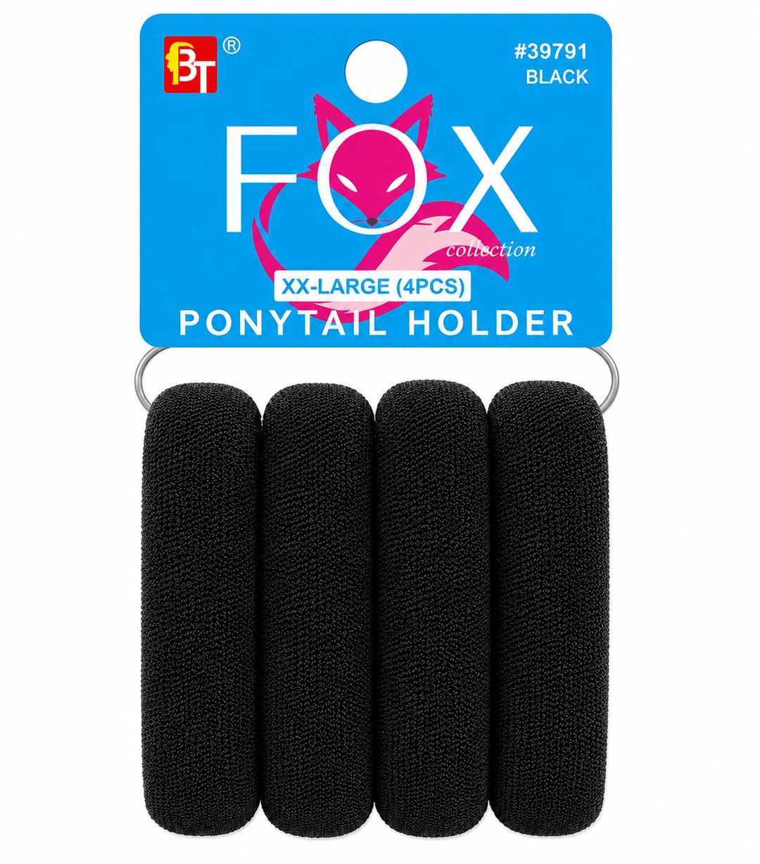 Beauty Town Fox Collection ponytail Holder XX-Large [Black] 