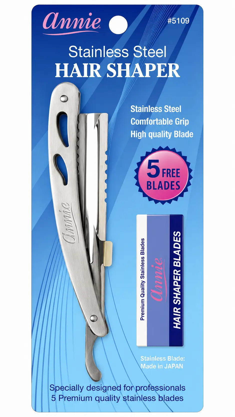 Annie Stainless Steel Hair Shaper #5109, Accessory - Cloré Beauty