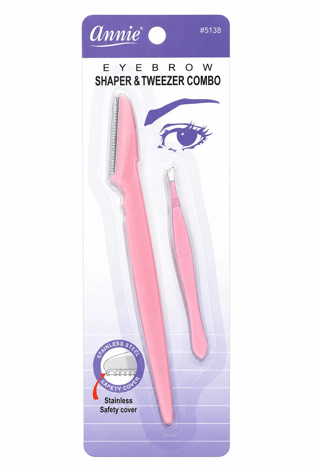 Annie Eyebrow Shaper &amp; Tweezer Combo 