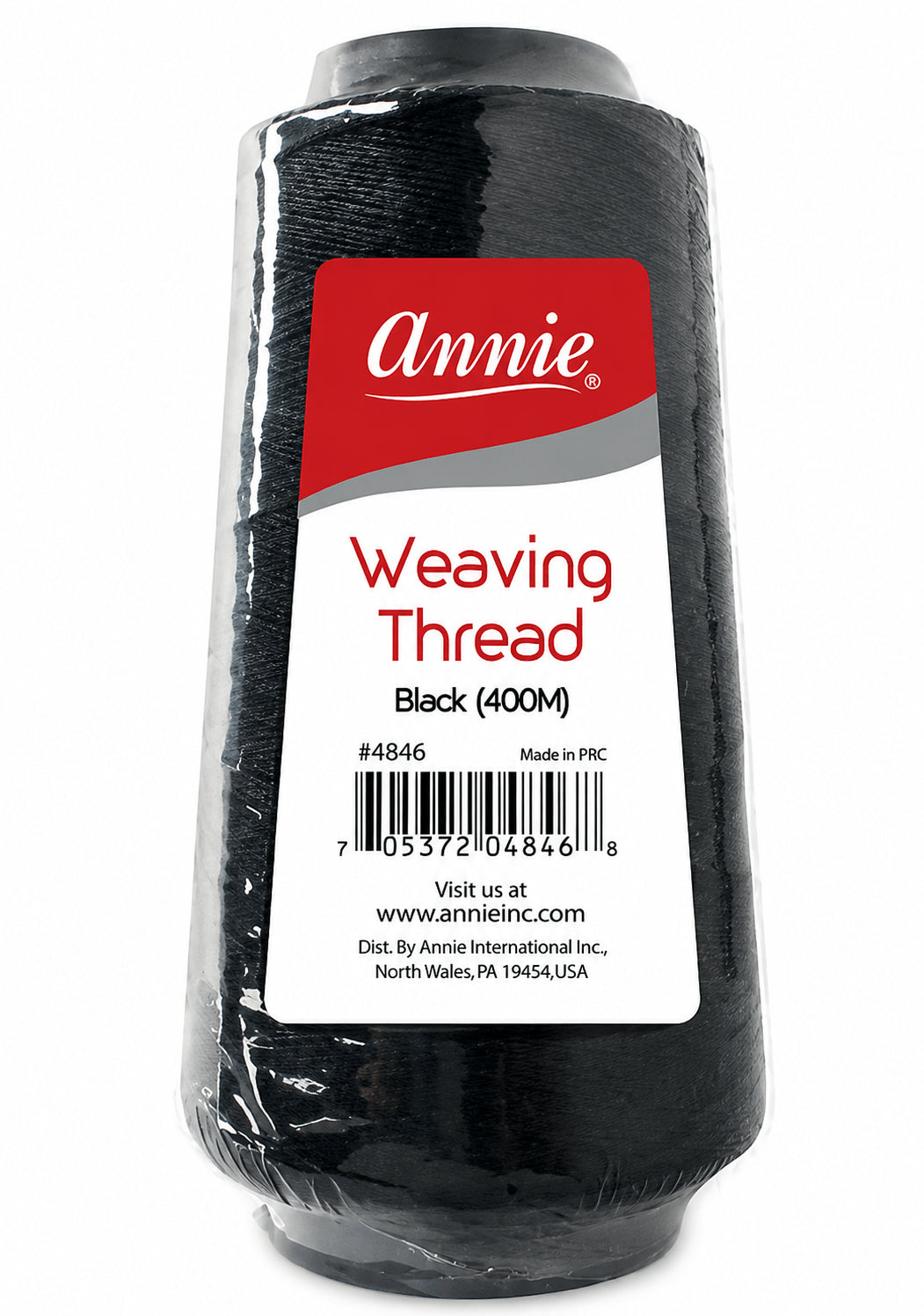 Annie Weaving Thread 400M [Black] 