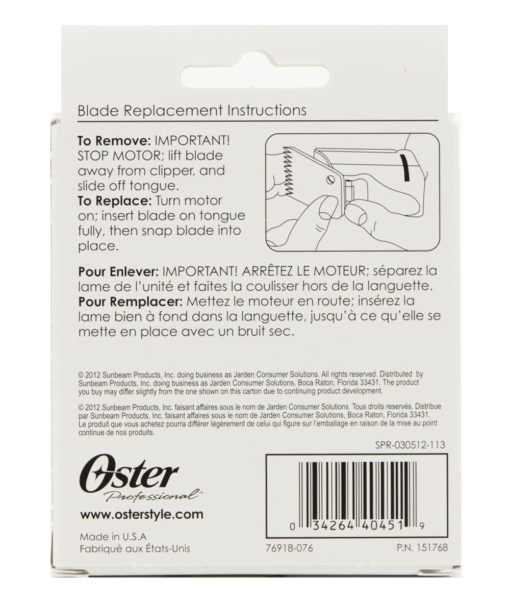 Oster Blade 1A [1/8In, 3.2mm] #76918-076