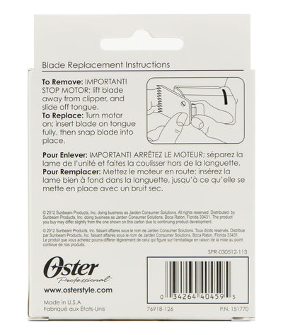 Oster Blade 2 [1/4In, 6.3mm] #76918-126