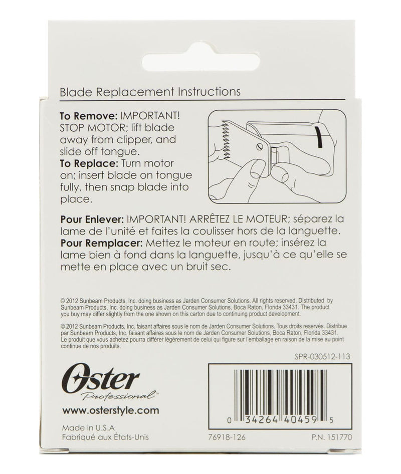 Oster Blade 2 [1/4In, 6.3mm] 