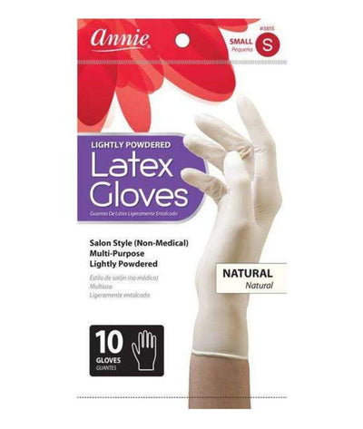 Annie Disposable Latex Gloves [10 Gloves]