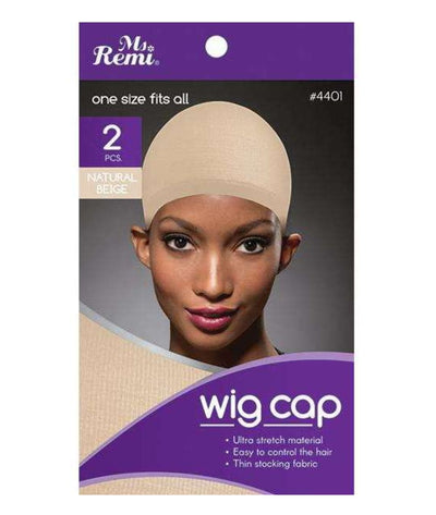 Annie Wig Cap One Size Natural Beige 2 PCS #4401