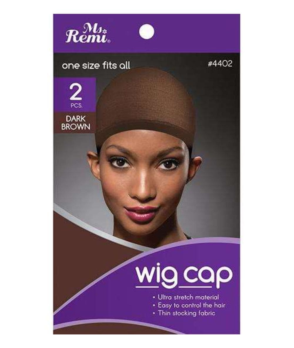 Annie Wig Cap 2 PCS #4402 [Dark Brown]