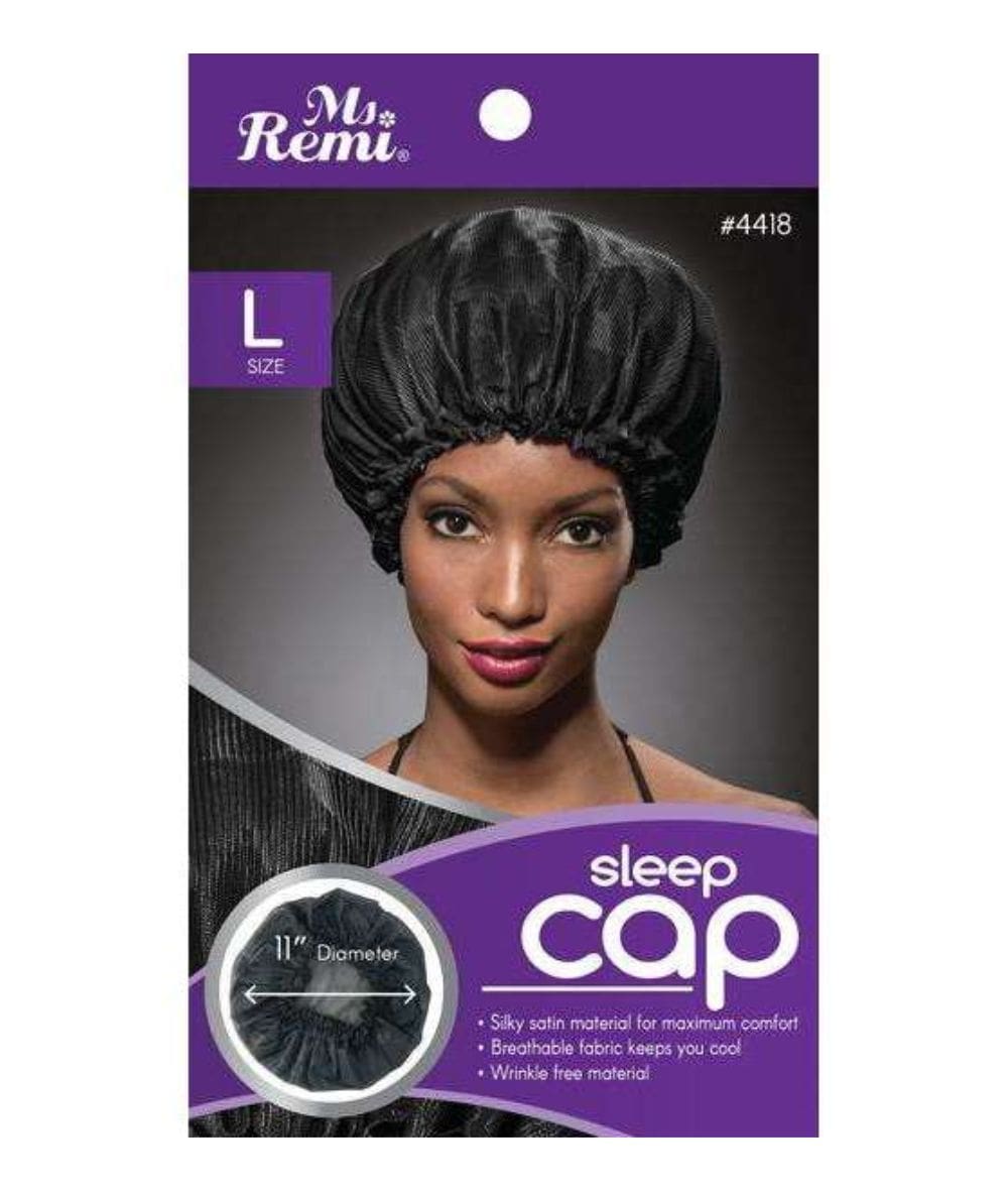 Annie Make Your Own Style Large Sleep Cap Black #4418 1PC