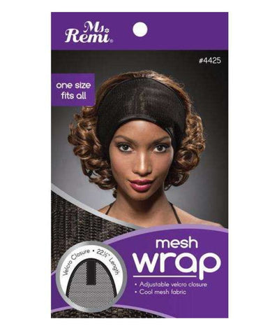 Annie Mesh Wrap One Size Black #4425