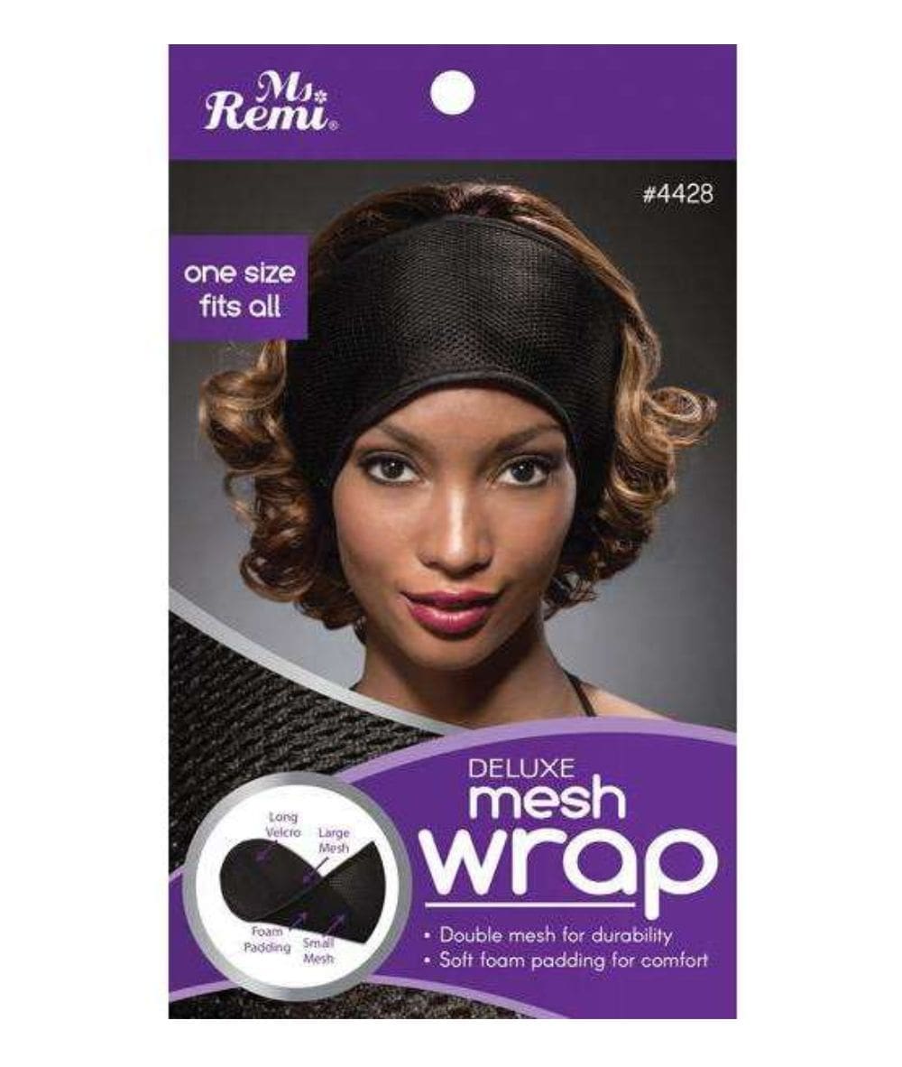 Annie Deluxe Mesh Wrap Long Black #4428