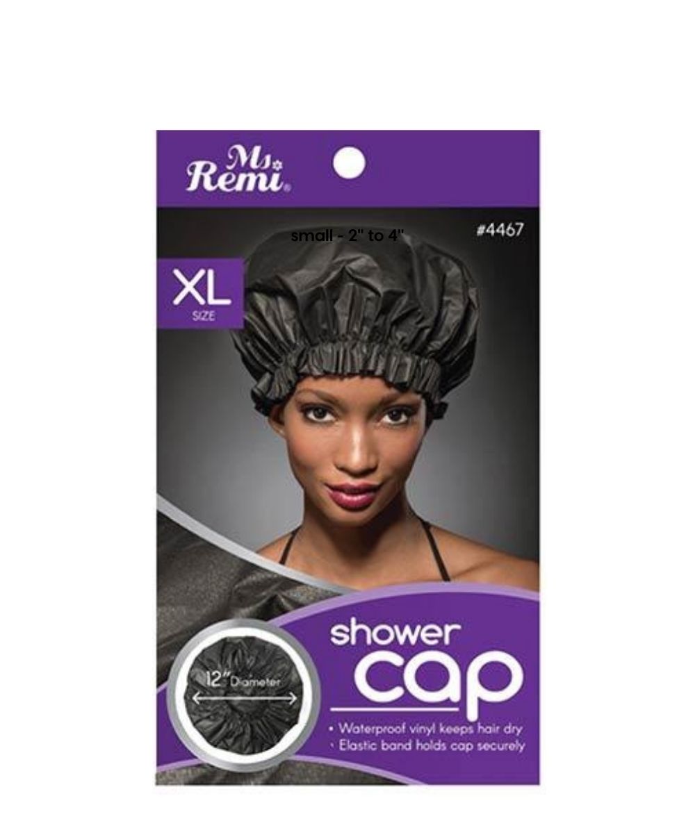 Annie Shower Cap X-Large Black #4467, Accessory - Cloré Beauty