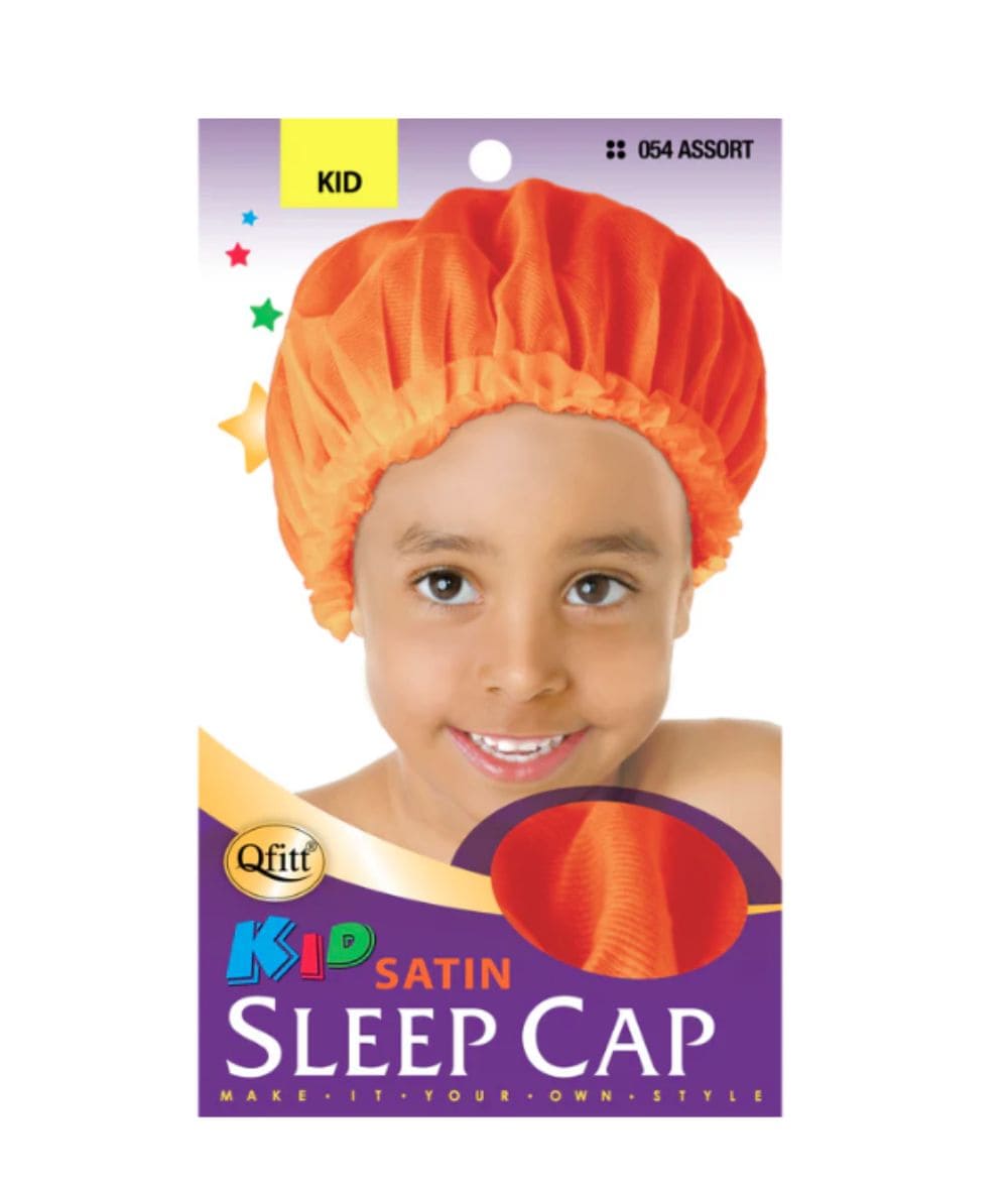 M&M Qfitt Kid Satin Sleep Cap, ACCESSORIES JEWELRY FASHION - Cloré Beauty