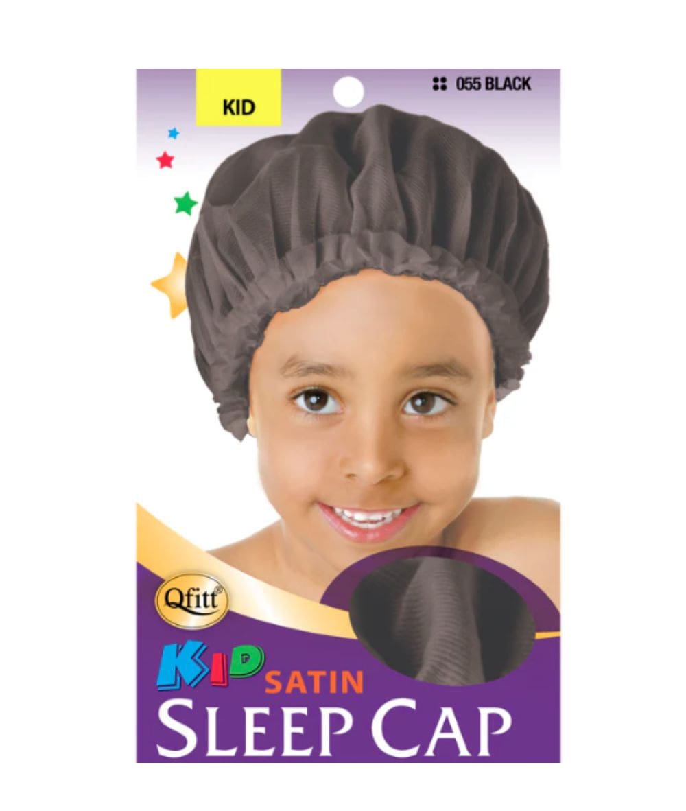 M&M Qfitt Kid Satin Sleep Cap, ACCESSORIES JEWELRY FASHION - Cloré Beauty