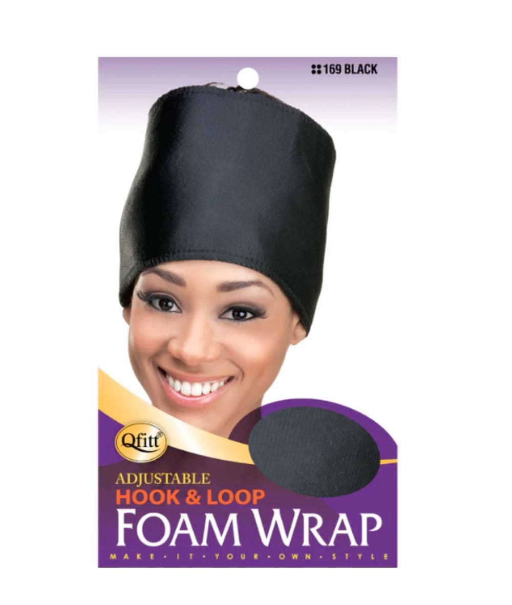 M&M Qfitt Large Satin Foam Wrap [Black] #169