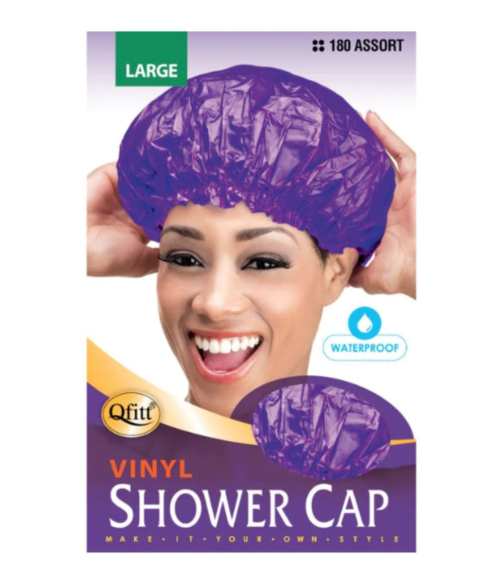 M&M Qfitt Large Vinyl Shower Cap