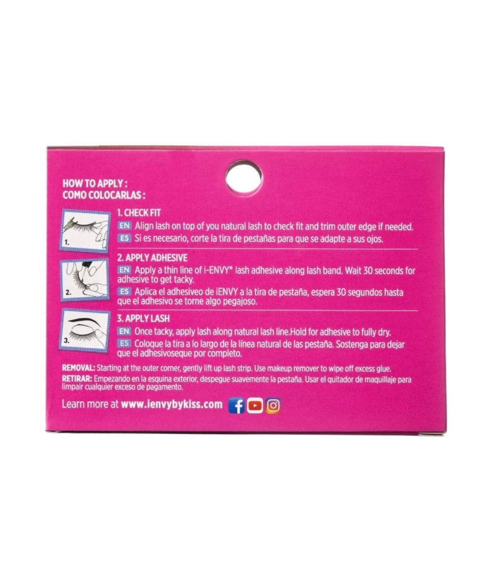 Kiss I-Envy Kpe44 Eyelashes [Velvet 03], COSMETICS MAKEUP - Cloré Beauty