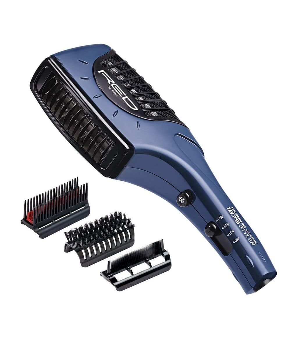 Red By Kiss 1900 Tourmaline Ceramic Styler 3 Styling Attachments #BD02D, HAIR STYLING TOOLS - Cloré Beauty