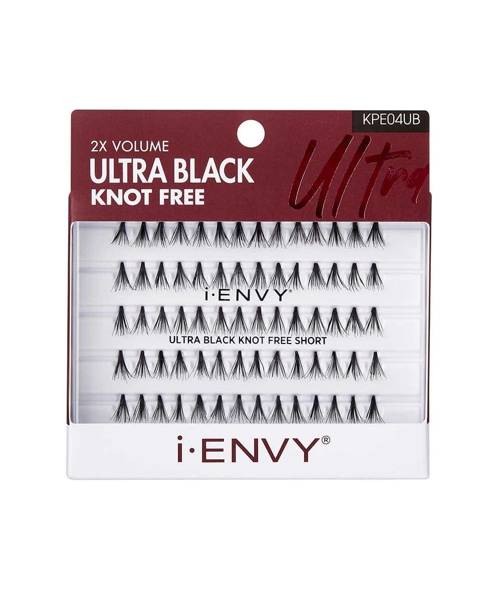 I-Envy Individual Knot Free Ultra Black Short #Kpe04Ub, COSMETICS MAKEUP - Cloré Beauty