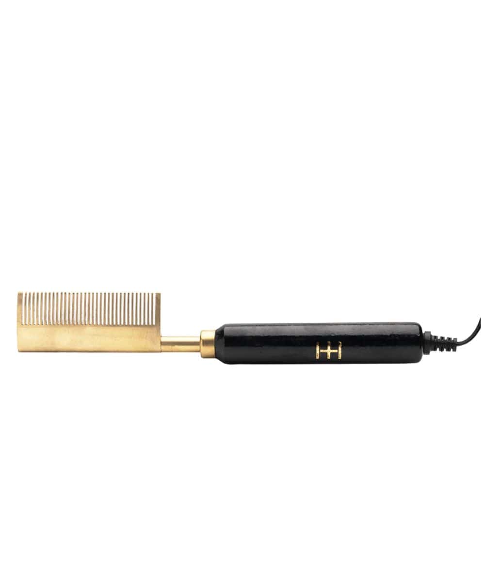 Annie Hot & Hotter Electrical Straightening Comb #5531 [Med Curved Teeth]