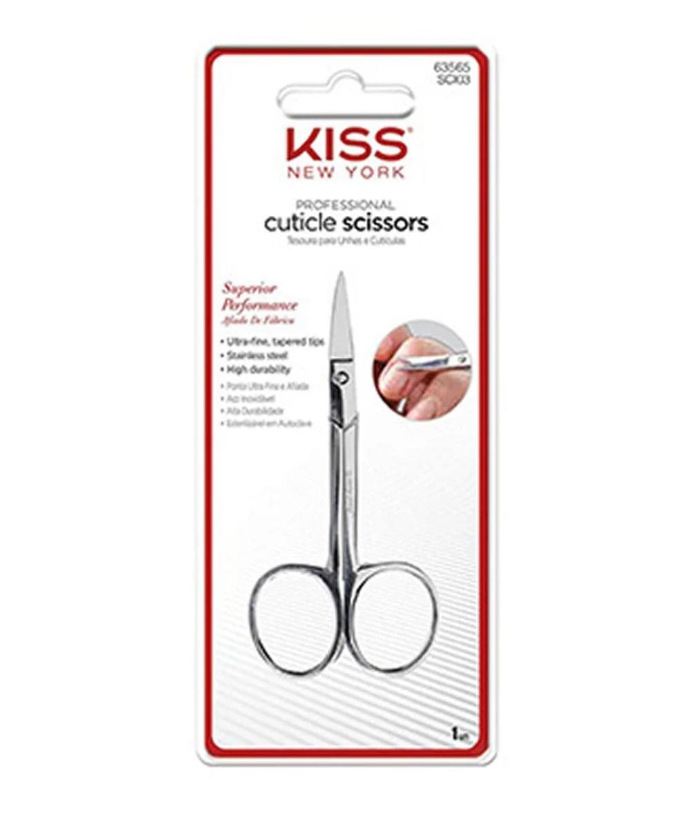Kiss New York Cuticle Scissor Sci03, Cosmetics - Cloré Beauty