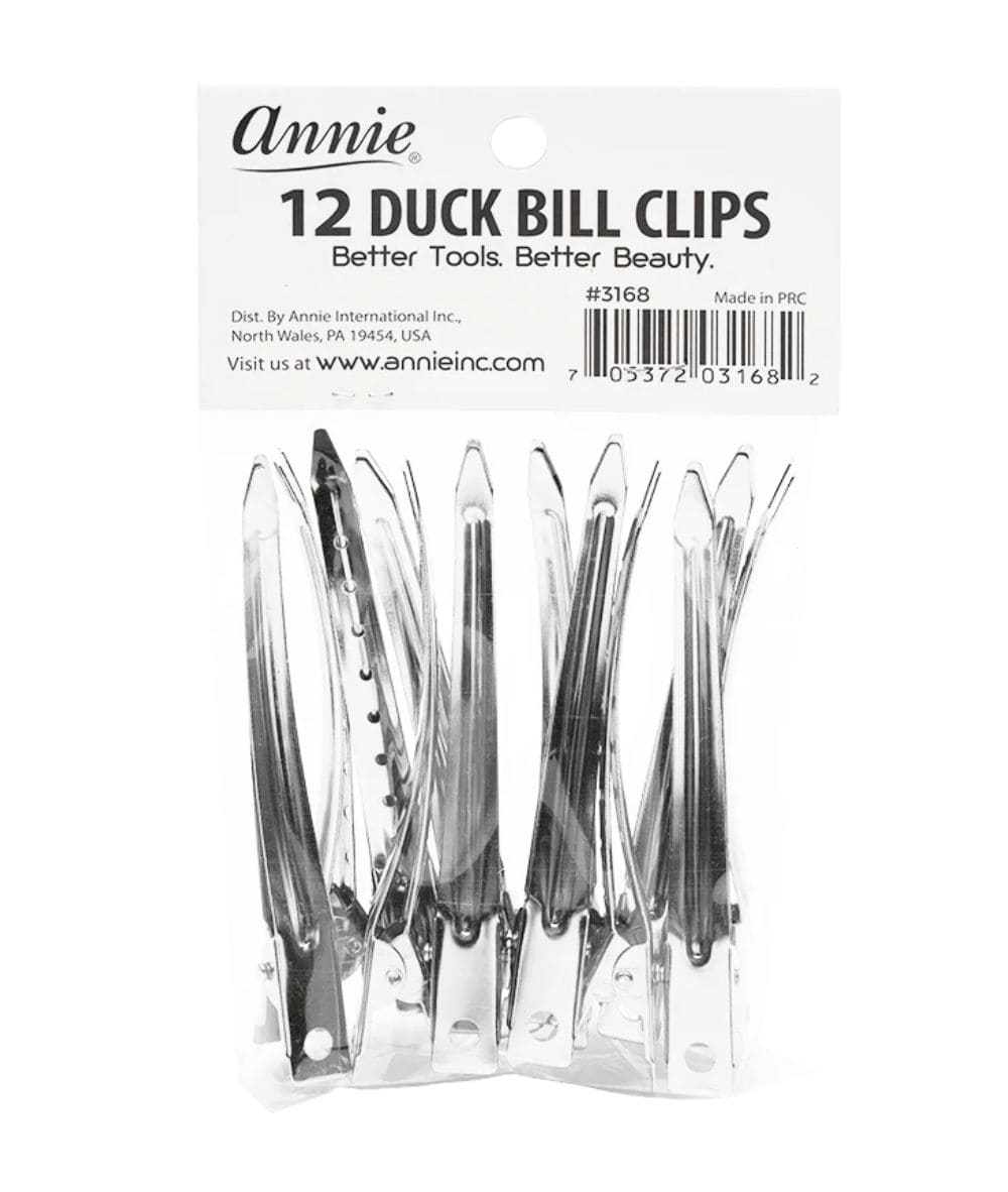 Annie 12 Duck Bill Clips #3168, Hair Tools - Cloré Beauty