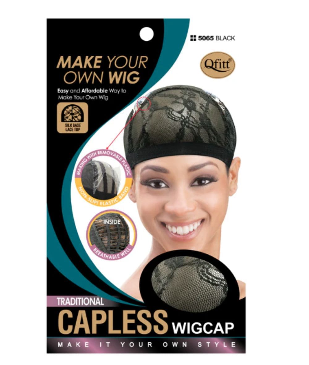 M&M Qfitt Capless Wig Cap, Accessory - Cloré Beauty