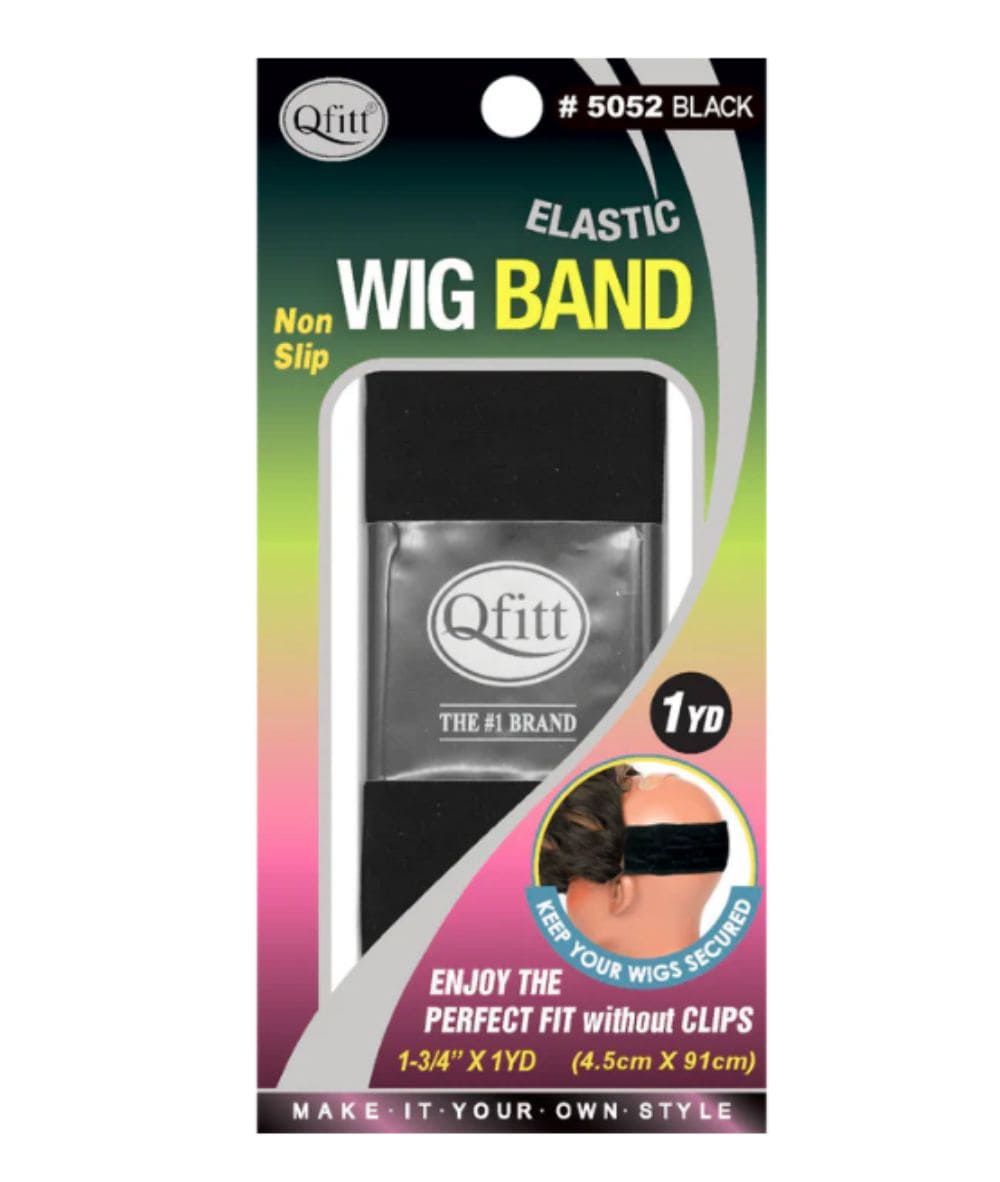 M&M Qfitt Elastic Wig Band 1-3/4In X 1Yd #5052