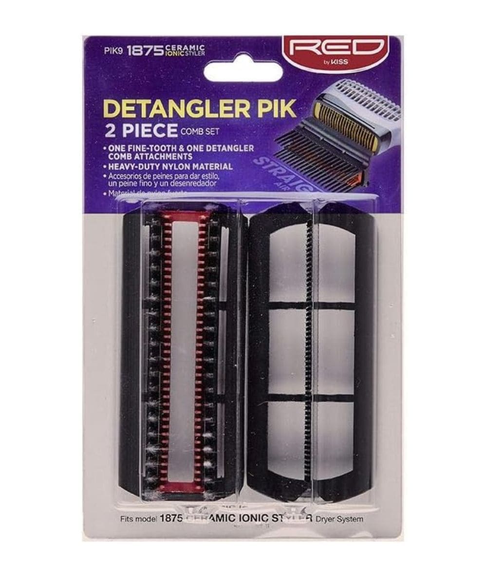 Red By Kiss Pik9 Detangler Pik 2 Piece Comb Set - BD02U, HAIR STYLING TOOLS - Cloré Beauty