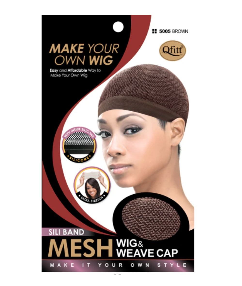 M&M Qfitt Make Your Own Wig Sili Band Mesh Wig & Weave Cap, Accessory - Cloré Beauty