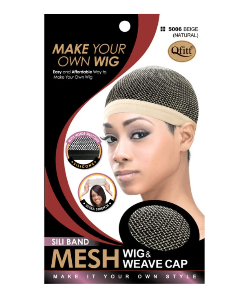 M&M Qfitt Make Your Own Wig Sili Band Mesh Wig & Weave Cap, Accessory - Cloré Beauty