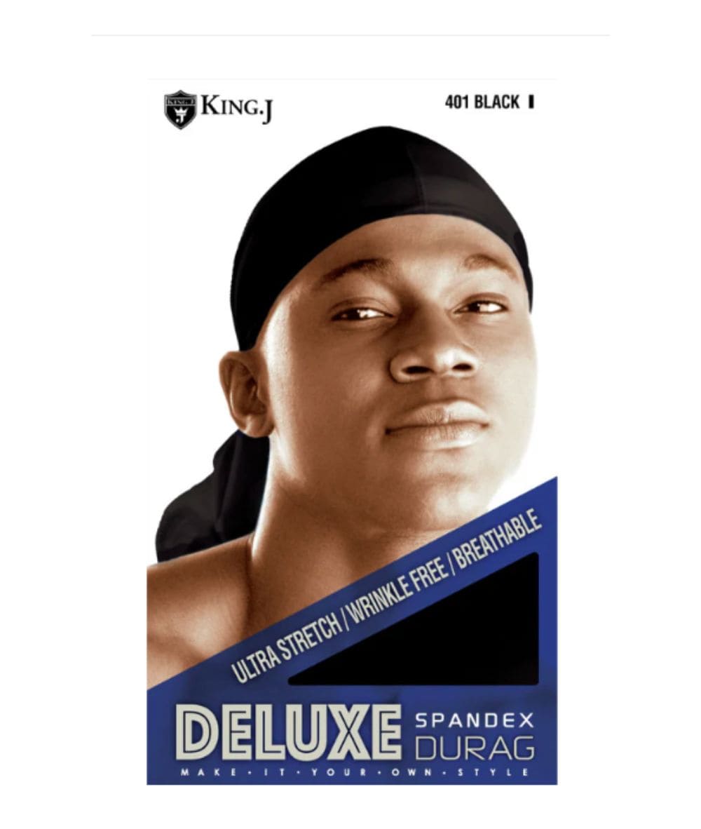 M&M King.J Deluxe Du-Rag[Black] #401, Accessory - Cloré Beauty