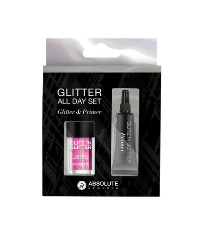 Absolute New York Glitter All Day Set Glitter & Primer #MFGG