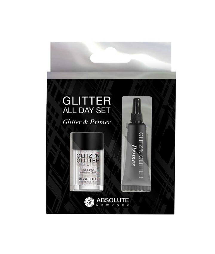 Absolute New York Glitter All Day Set Glitter & Primer #MFGG