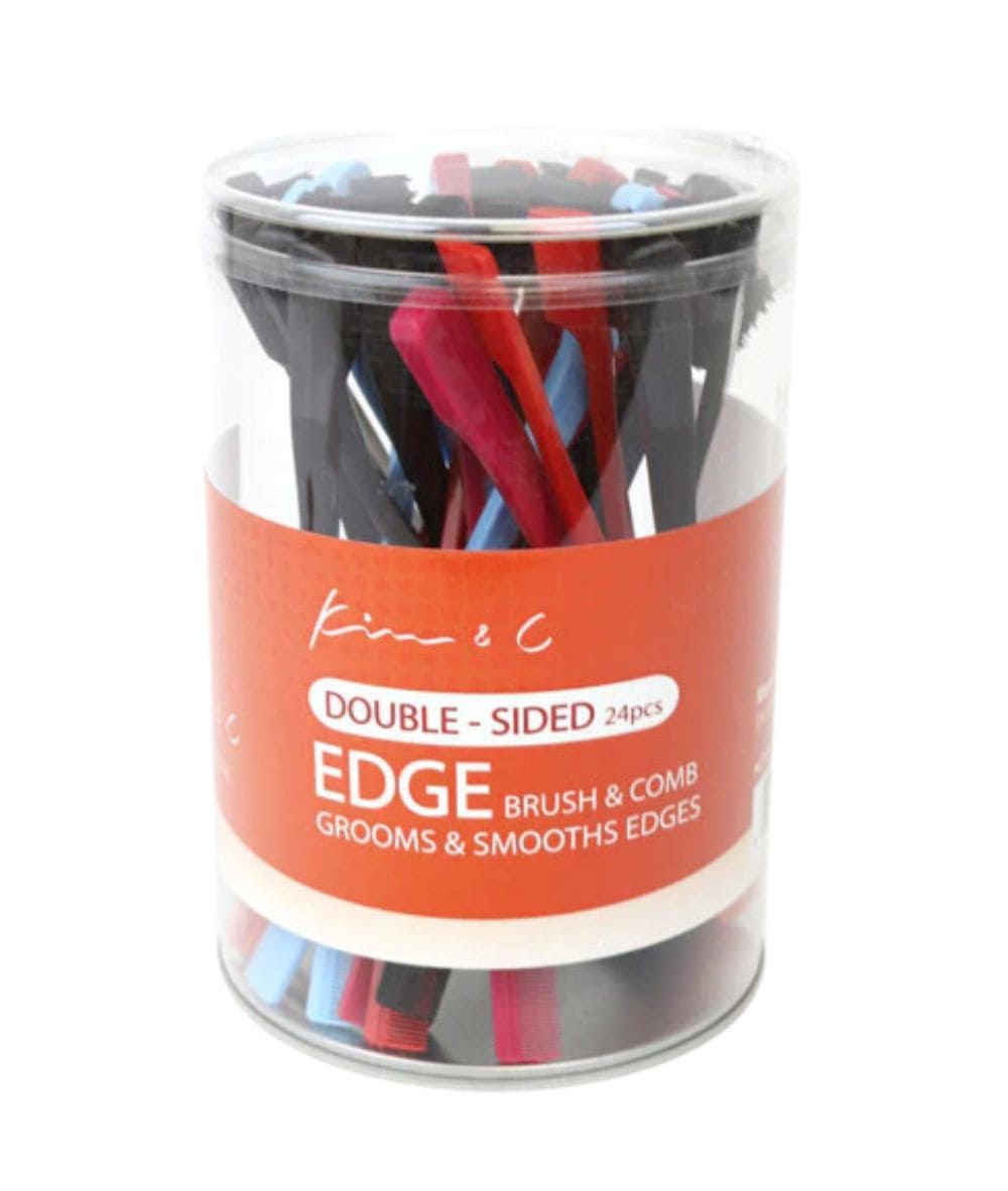 Kim&C Edge Brush&Comb #91515 -1Pcs, HAIR STYLING TOOLS - Cloré Beauty