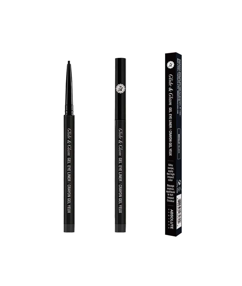 Absolute New York Glide & Glam Gel Eye Liner 0.12 G #MDGL