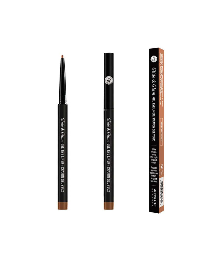 Absolute New York Glide & Glam Gel Eye Liner 0.12 G #MDGL