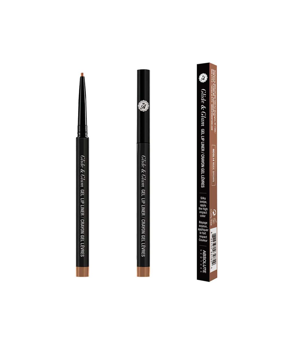 Absolute New York Glide & Glam Gel Lip Liner 0.12 G #MDGL, COSMETICS MAKEUP - Cloré Beauty